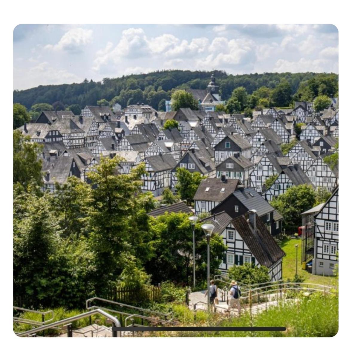 פרוידנברג Ferienwohnung " Zum Flecker Haeuschen" In Der Altstadt Freudenberg מראה חיצוני תמונה